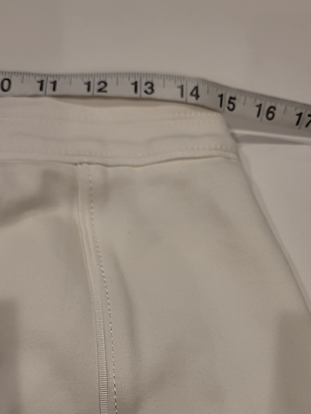 White House Black Market White Ponte Mini Skirt 6 - Picture 11 of 12